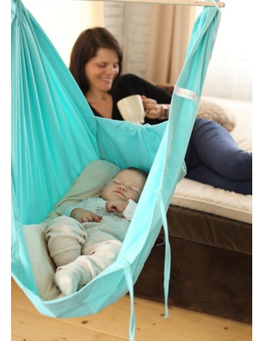 Cuna colgante ergonómica - gris