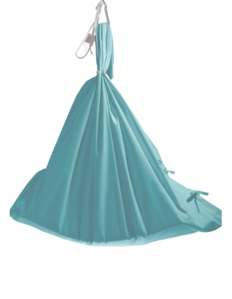 Cuna colgante ergonómica - menta