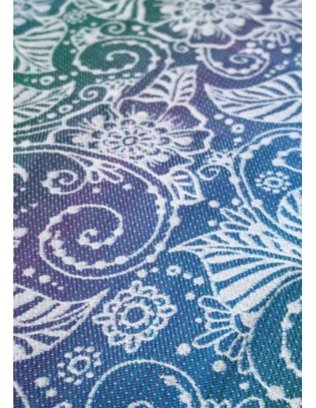 Fular tejido - Yaro - Ava Trinity Peacock Rainbow - tencel