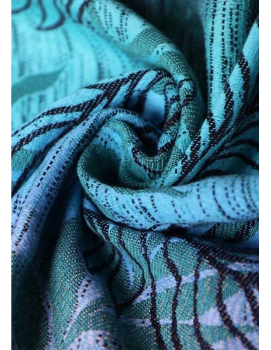 Bandolera - Yaro - Oasis Duo Aqua Grad Emerald Navy Wool