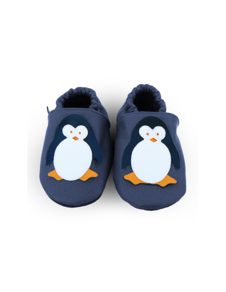 zapatos de cuero - afelo - penguin blue