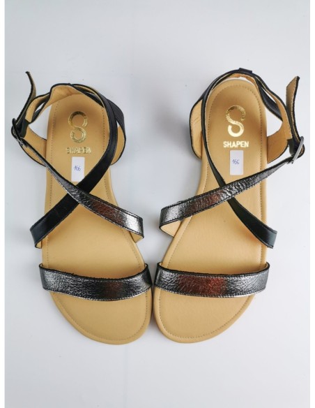 Sandalias Barefoot - SHAPEN - Calla - black