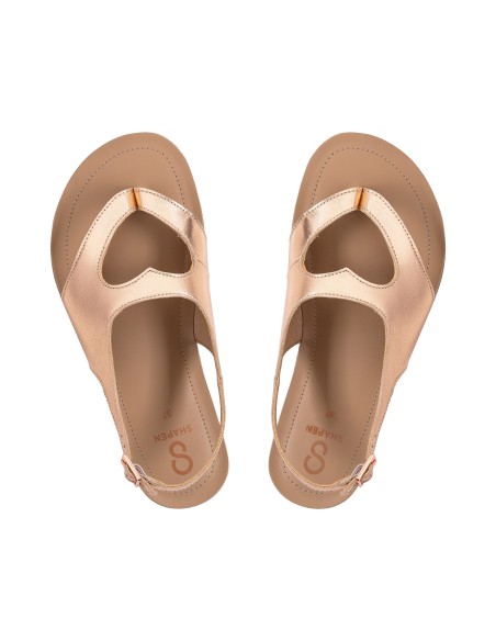 Sandalias Barefoot - SHAPEN - MAI 2.0 - Rose Gold