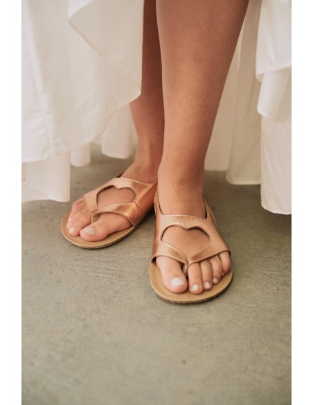 Sandalias Barefoot - SHAPEN - MAI 2.0 - Rose Gold