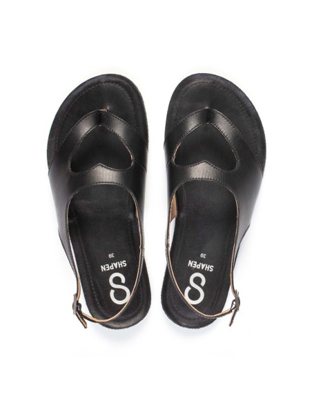 Sandalias Barefoot - SHAPEN - MAI 2.0 - black