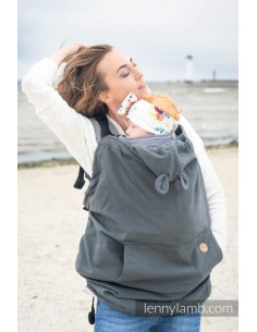 Cobertor de porteo - Softshell - Gris