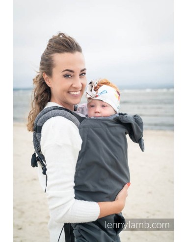 Cobertor de porteo - Softshell - Gris