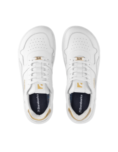 Zapatos Barefoot - Barebarics  - Zing - White & Gold (cuero) 2