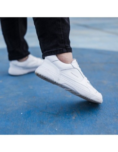 Zapatos Barefoot - Barebarics  - Zing - All White (cuero)