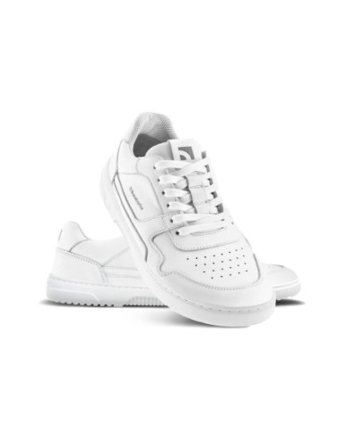 Zapatos Barefoot - Barebarics  - Zing - All White (cuero)