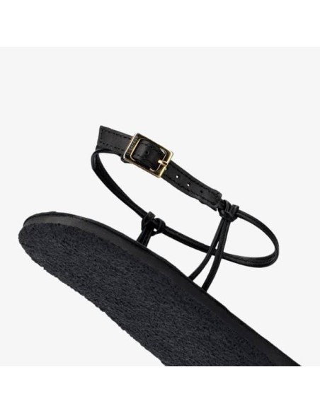 Sandalias barefoot - Groundies - Cadiz - Black