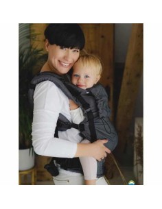 Mochila ergonómica evolutiva -Little Frog prime-BIO Carbon