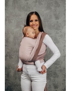 Fular tejido - Lenny Lamb - baby pink