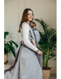 Fular tejido - Lenny Lamb - Cool grey 2