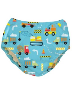 2 IN 1 - Braguitas de aprendizaje & Pañal de natación - Charlie Banana - CONSTRUCION