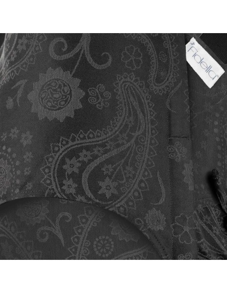 Mochila ergonómica evolutiva - Fidella 2.0 -Persian Paisley – anthracite - TODDLER
