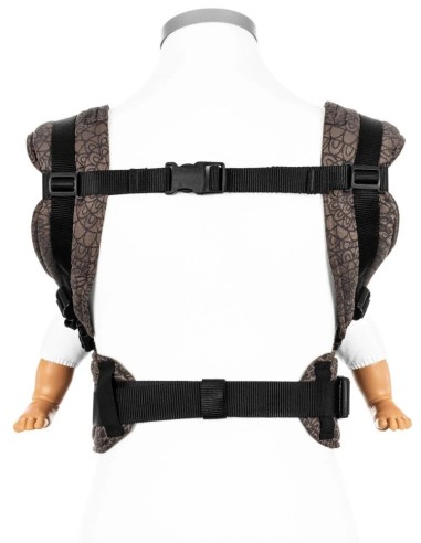 Mochila ergonómica evolutiva - Fidella 2.0 - Mosaic Mocha Brown- TODDLER
