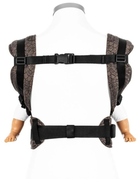 Mochila ergonómica evolutiva - Fidella 2.0 - Mosaic Mocha Brown- TODDLER