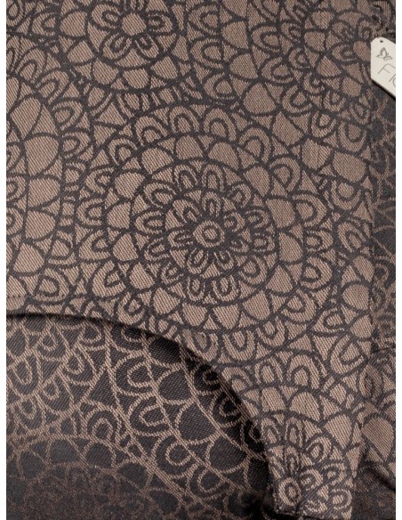 Mochila ergonómica evolutiva - Fidella 2.0 - Mosaic Mocha Brown- TODDLER