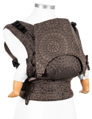 Mochila ergonómica evolutiva - Fidella 2.0 - Mosaic Mocha Brown- TODDLER