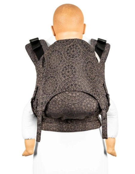 Mochila ergonómica evolutiva - Fidella 2.0 - Mosaic Mocha Brown- TODDLER