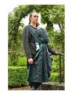 Fular tejido - Yaro - Terra - Duo Malachit Black Seacell Glam 2