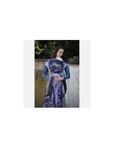 Fular tejido - Yaro - Moonkeeper - Trinity Silver Violet Glam