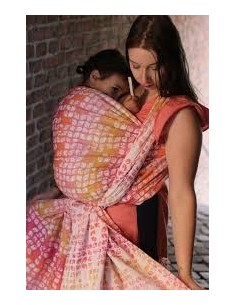 Fular tejido - Yaro - Petals - Ultra Cotton Candy Rainbow