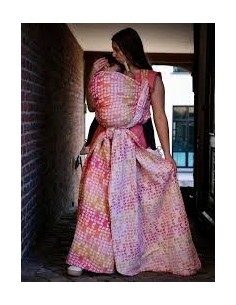 Fular tejido - Yaro - Petals - Ultra Cotton Candy Rainbow 2