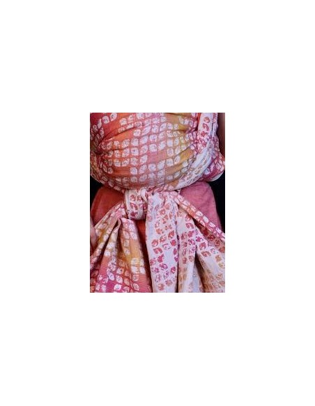 Fular tejido - Yaro - Petals - Ultra Cotton Candy Rainbow