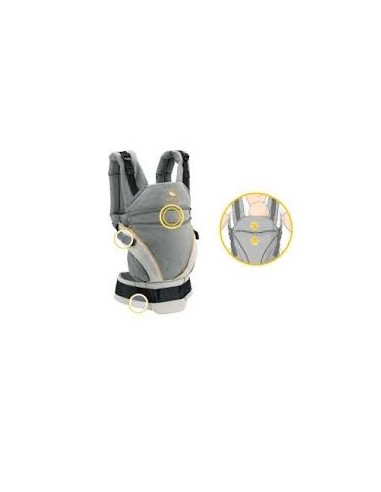 Mochila ergonómica evolutiva - Manduca - Grey White