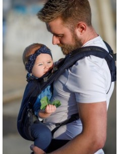 Mochila ergonómica - Kinder Hop - Multi soft dark blue 2