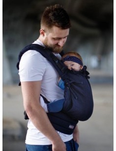 Mochila ergonómica - Kinder Hop - Multi soft dark blue