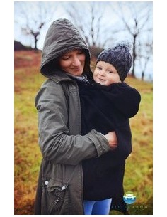 Cobertor de porteo -Polar - Black