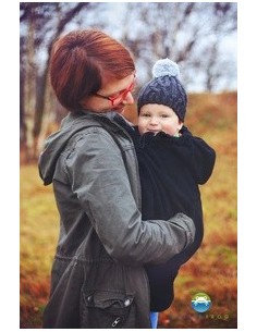 Cobertor de porteo -Polar - Black 2