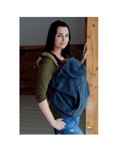 Cobertor de porteo -Polar - Gris 2