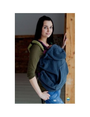 Cobertor de porteo -Polar - Gris