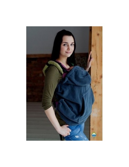 Cobertor de porteo -Polar - Gris