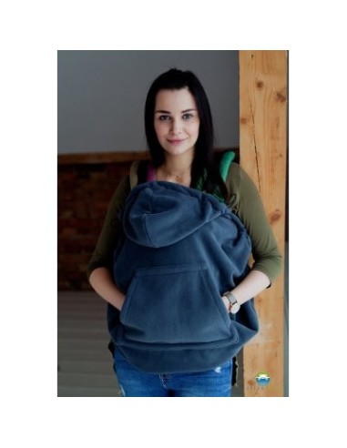 Cobertor de porteo -Polar - Gris