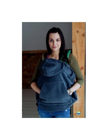 Cobertor de porteo -Polar - Gris