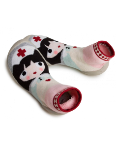 Calcetín con suela BAREFOOT - Collégien - Chaussons Suzy 2