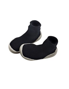 Calcetín con suela BAREFOOT Collégien Chaussons Noir De