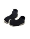 Calcetín con suela BAREFOOT - Collégien - Chaussons Noir De Charbon