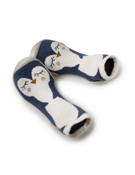 Calcetín con suela BAREFOOT - Collégien - Chaussons Penguin