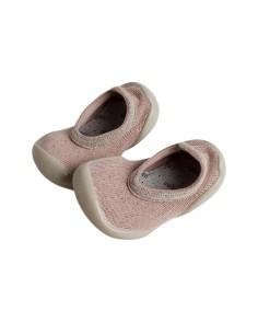 Calcetín tipo ballerina con suela BAREFOOT - Collégien - Sorbet